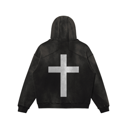 LEAVE IT ALL UP TO GOD Oversized Hoodie