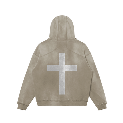 LEAVE IT ALL UP TO GOD Oversized Hoodie