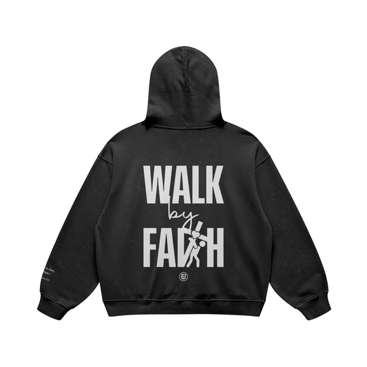 WALK BY FAITH Oversized Hoodie