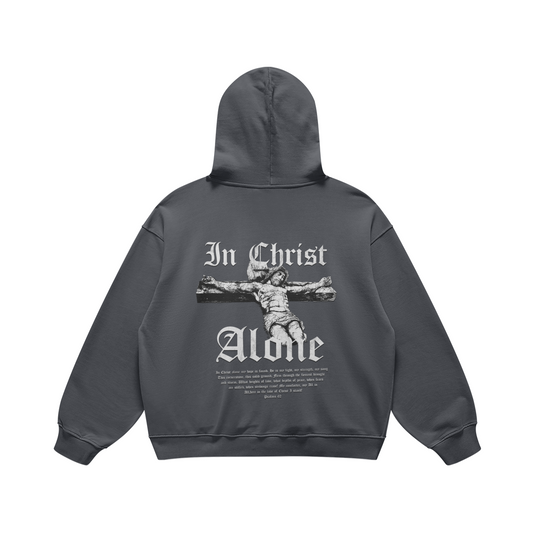 IN CHRIST ALONE Oversized Hoodie