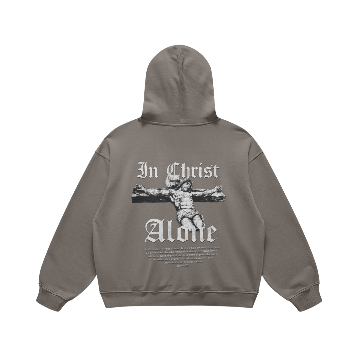 IN CHRIST ALONE Oversized Hoodie