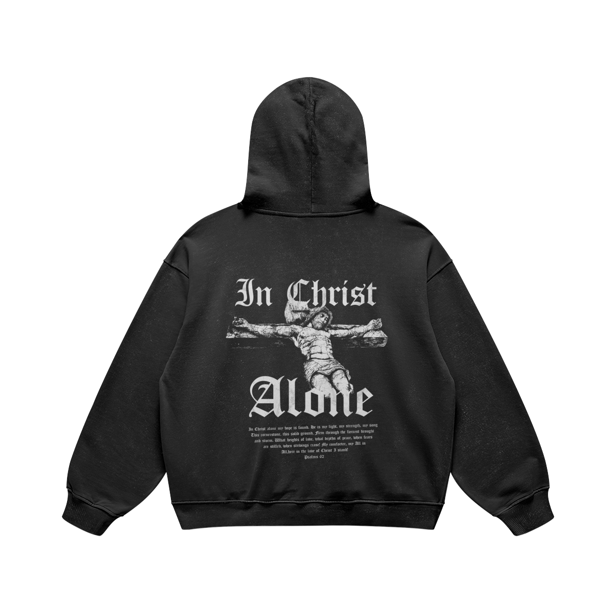 IN CHRIST ALONE Oversized Hoodie