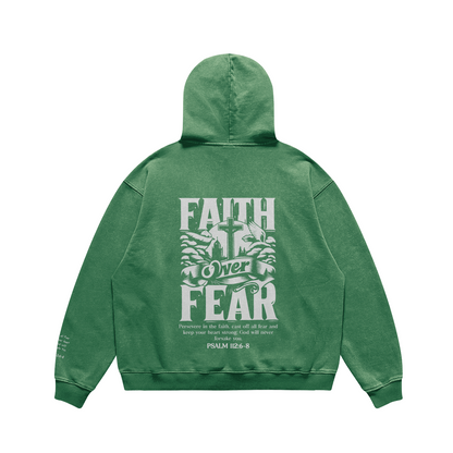 FAITH OVER FEAR Oversized Hoodie