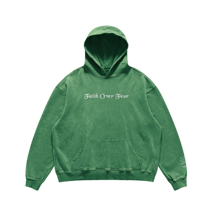 FAITH OVER FEAR Oversized Hoodie