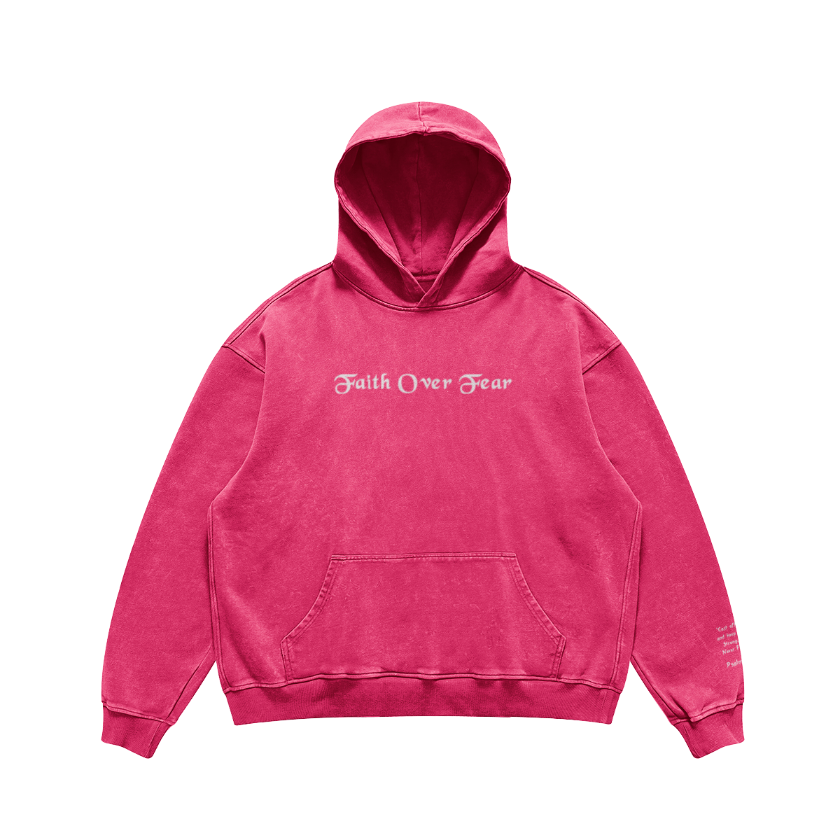 FAITH OVER FEAR Oversized Hoodie