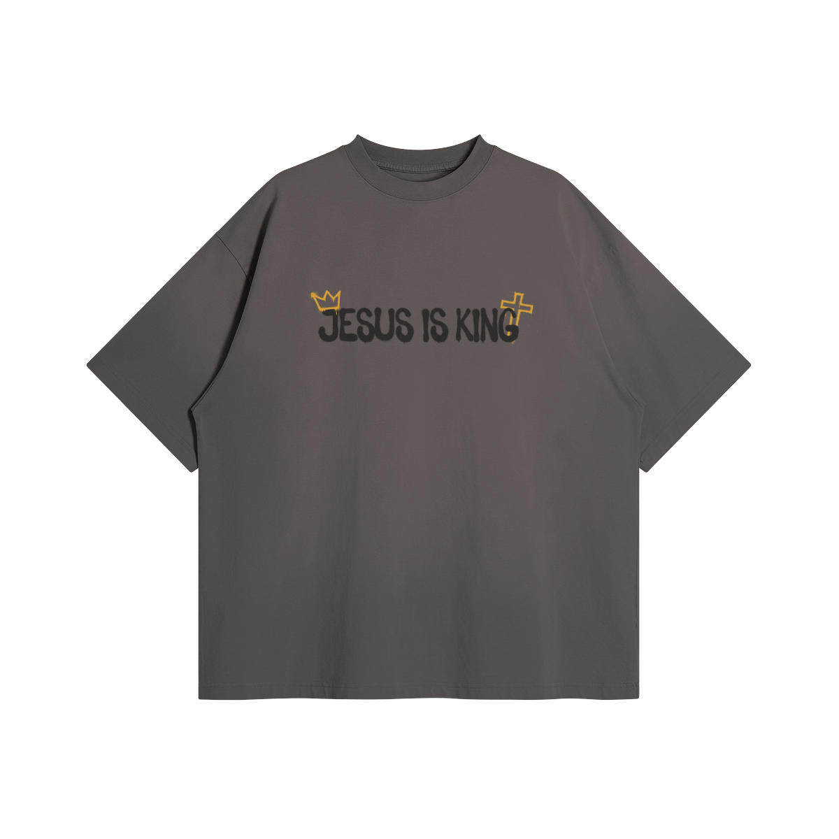 JESUS IS KING Oversized Tee