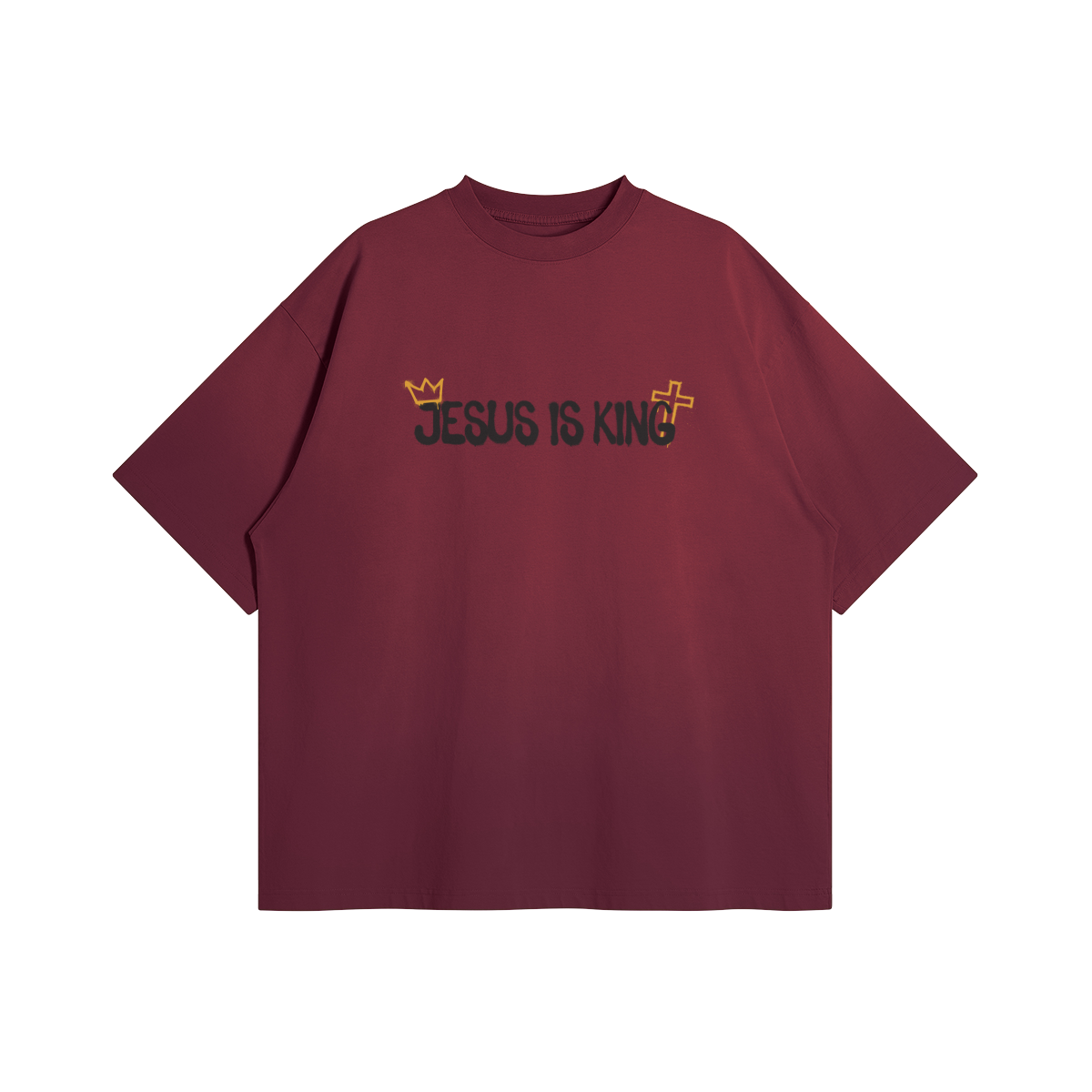 JESUS IS KING Oversized Tee