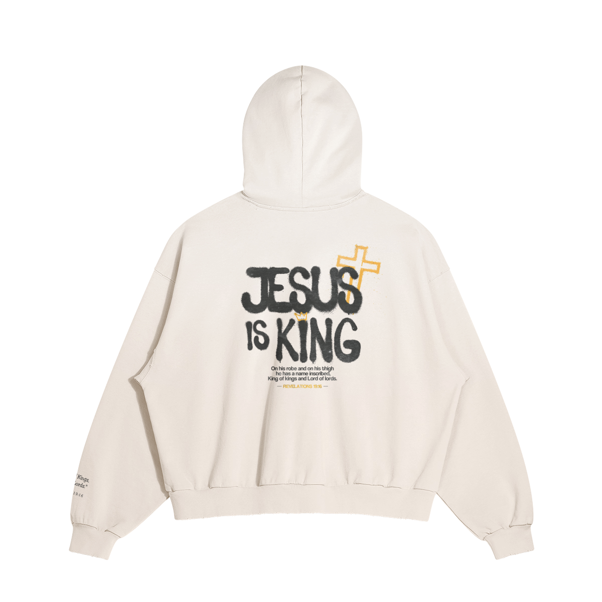 JESUS IS KING Oversized Hoodie